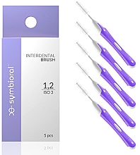 Düfte, Parfümerie und Kosmetik Interdentalbürste 5 St. 1,2 mm - Symbioral Interdental Brush ISO 3