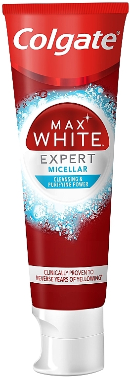 Aufhellende Zahnpasta - Colgate Max White Expert Micellar — Bild N5