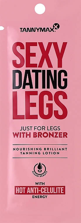 Bronzierende Fußbräunungslotion mit wärmender Formel - Tannymaxx Sexy Dating Legs Brilliant Hot Bronzer (sachet)  — Bild N1