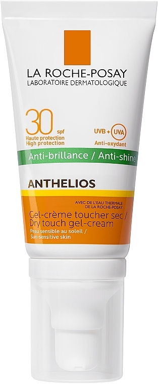 Mattierende Gesichtsgel-Creme für empfindliche Haut SPF 30 - La Roche-Posay Anthelios XL Gel-Cream SPF30 — Bild N1