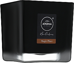 Düfte, Parfümerie und Kosmetik Aroma Home Black Series Magic Place - Duftkerze