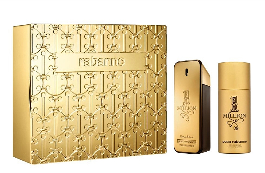 Paco Rabanne 1 Million - Set (Eau de Toilette/100 ml + Deodorant/150 ml) — Bild N1