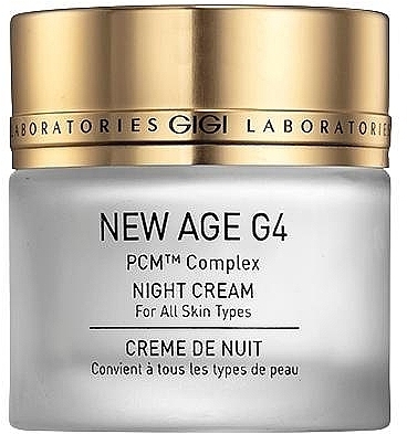 Nachtcreme für das Gesicht - GiGi New Age G4 Night For All Skin Types Cream — Bild N2