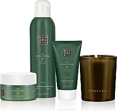 Set - Rituals The Ritual Of Jing Medium Relax Gift Set (sh/foam/200ml + b/scrub/125ml + b/cr/70ml + candle/1pc) — Bild N2