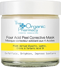 Korrigierende Gesichtsmaske mit Säuren - The Organic Pharmacy Four Acid Peel Corrective Mask — Bild N1