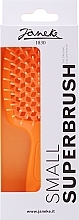 Haarbürste orange - Janeke Superbrush Small — Bild N1