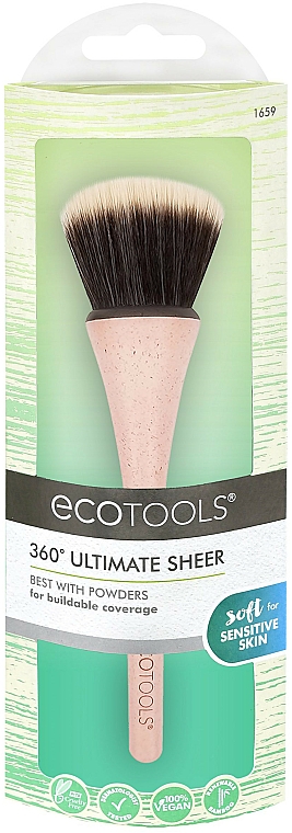 Multifunktionaler Make-up Pinsel - EcoTools 360° Ultimate Sheer Brush