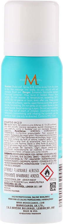 Trockenshampoo für helles Haar mit marokkanischem Öl - Moroccanoil Dry Shampoo for Light Tones — Bild N2