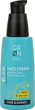 Düfte, Parfümerie und Kosmetik Sanfte Gesichtscreme mit Algen und Meersalz für empfindliche Haut - GRN Pure Elements Algae & Sea Salt Face Cream
