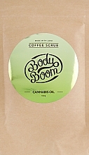 Düfte, Parfümerie und Kosmetik Kafee-Peeling für den Körper mit Hanf - BodyBoom Cannabis Oil Coffee Scrub