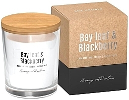 Duftende Sojakerze Lorbeerblatt und Brombeeren - Bispol Bay Leaf & Blackberry Soy Candle — Bild N1