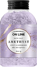 Düfte, Parfümerie und Kosmetik Badesalz Amethyst - On Line Amethyst Bath Salt