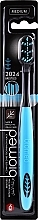 Düfte, Parfümerie und Kosmetik Zahnbürste mittel schwarz-blau - Biomed 2024 Black Medium Toothbrush
