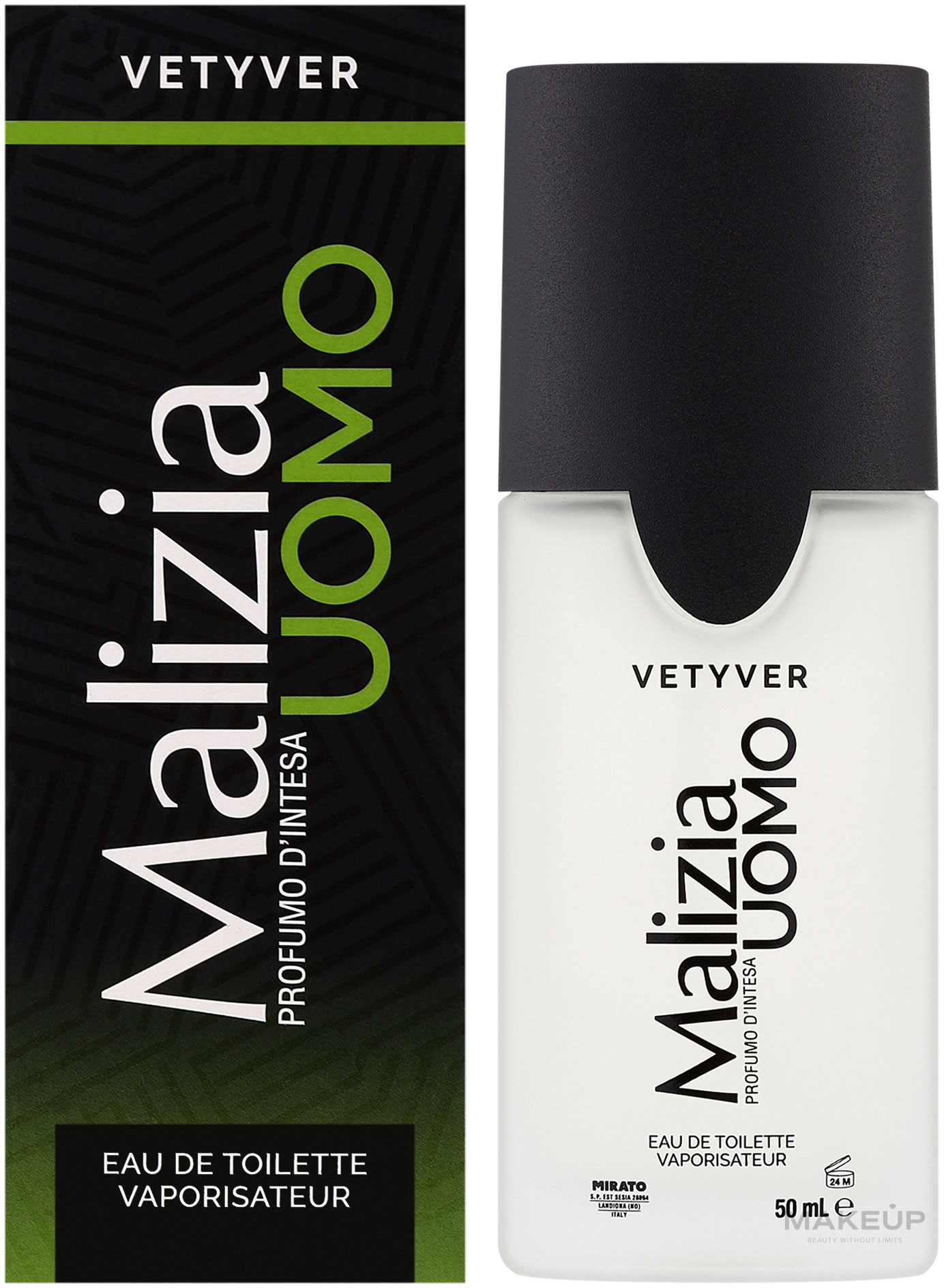 Mirato Malizia Uomo Vetiver - Eau de Toilette — Bild 50 ml