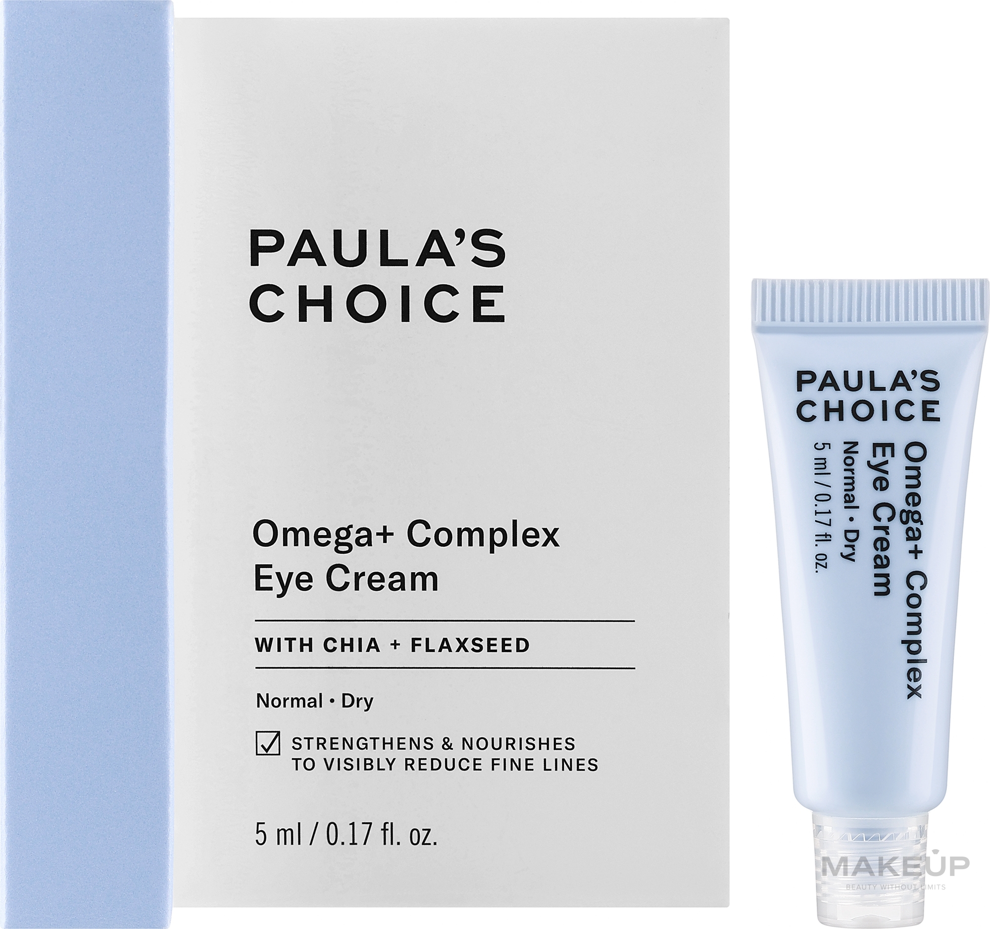 Paula's Choice Omega + Complex Eye Cream Travel Size - Augencreme mit Omega-Säuren — Bild 5 ml