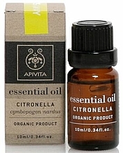 Ätherisches Öl Citronella - Apivita Aromatherapy Organic Citronella Oil  — Bild N1