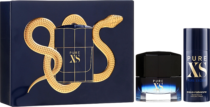 Paco Rabanne Pure XS - Duftset (Eau de Toilette 50ml + Deospray 150ml) — Bild N1