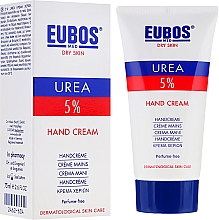 Handcreme mit 5% Harnstoff - Eubos Med Dry Skin Urea 5% Hand Cream — Bild N1