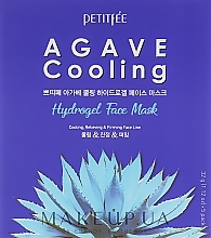 Düfte, Parfümerie und Kosmetik Kühlende Hydrogel-Maske für das Gesicht mit Agavenextrakt - Petitfee&Koelf Agave Cooling Hydrogel Face Mask