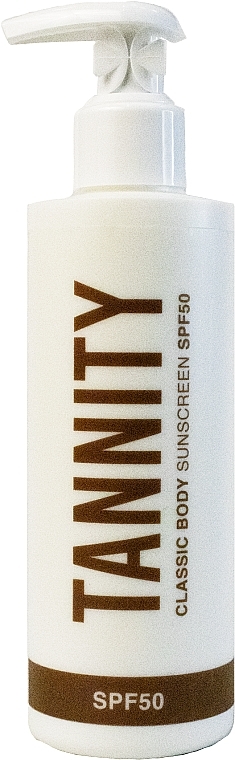 Sonnenschutz-Körperlotion SPF50 - Tannity Body Sunscreen Lotion — Bild N1