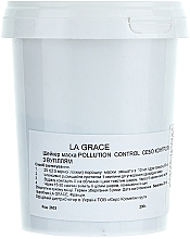 Alginat-Gesichtsmaske Aktivkohle - La Grace Masque Polluion Control﻿﻿ — Bild N2