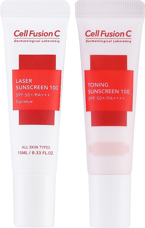 GESCHENK! Gesichtspflegeset - Cell Fusion C Sunscreen 100 SPF50+/PA+++ — Bild N1