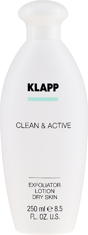 Erfrischendes und kühlendes Gesichtswasser für trockene und Mischhaut - Klapp Clean & Active Exfoliator Dry Skin — Bild N2