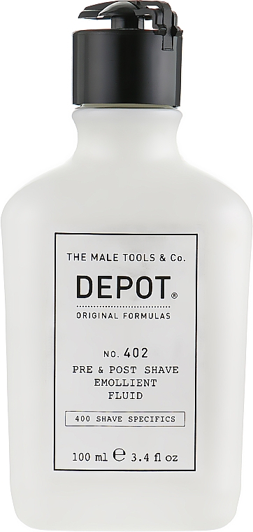 Weichmachendes Fluid vor und nach der Rasur - Depot Shave Specifics 402 Pre & Post Shave Emollient Fluid — Bild N2