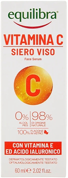 Gesichtsserum mit Vitamin C  - Equilibra Siero Vitamina C — Bild N1