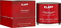 Düfte, Parfümerie und Kosmetik Anti-Aging Gesichtscreme - Klapp Repagen Exclusive Global Anti-Age Cream