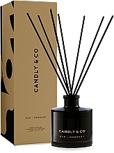 Düfte, Parfümerie und Kosmetik Raumerfrischer - Candly & Co No.2 Diffuser Rum Rozmaryn