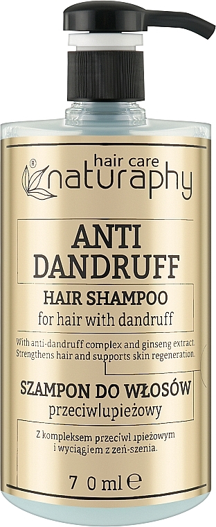 Anti-Schuppen Shampoo mit Ginseng-Extrakt - Bluxcosmetic Naturaphy