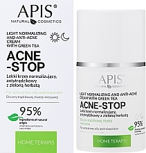 Anti-Akne Gesichtscreme mit grünem Tee - APIS Professional Home TerApis — Foto N2