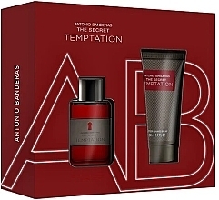 Düfte, Parfümerie und Kosmetik Antonio Banderas The Secret Temptation - Duftset (Eau de Toilette 50 ml + After Shave Balsam 75 ml)