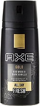 Deospray "Gold" - Axe Gold Shower Deo — Bild N3