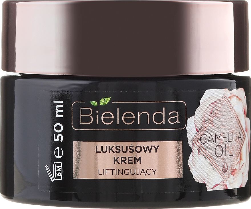 Luxuriöse Gesichtscreme für Tag und Nacht mit Liftingeffekt 50+ - Bielenda Camellia Oil Luxurious Lifting Cream 50+ — Bild N2
