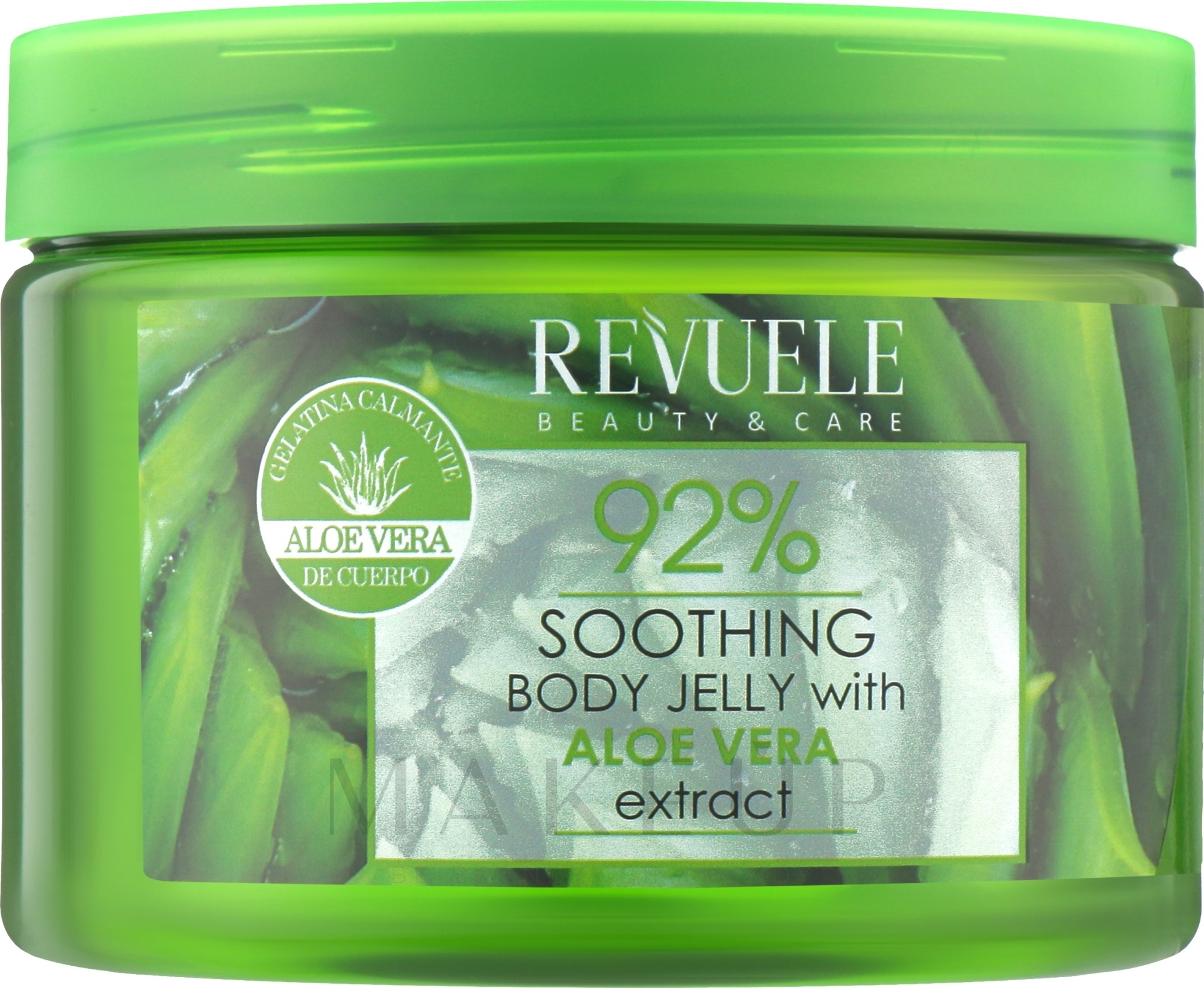 Beruhigendes Körpergelee mit Aloe Vera - Revuele Body Jelly Soothing Aloe Vera — Bild 400 ml