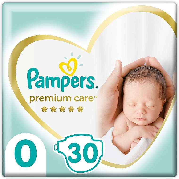 Windeln Pampers Premium Care Newborn (bis 3 kg) 30 St. - Pampers — Bild N1
