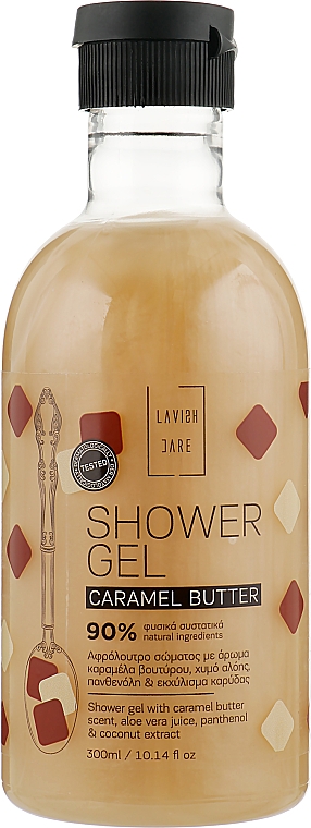 Duschgel mit Karamellbutter - Lavish Care Shower Gel Caramel Butter — Bild N1