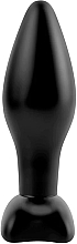 Silikon-Analplug klein schwarz - PipeDream Anal Fantasy Collection Small Silicone Plug Black  — Bild N1