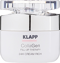 Düfte, Parfümerie und Kosmetik Gesichtscreme mit Kollagen - Klapp CollaGen Fill-Up Therapy 24h