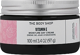 Feuchtigkeitsspendende Tagescreme für das Gesicht mit Vitamin E - The Body Shop Vitamin E Moisture Day Cream (Einmachglas) — Bild N2