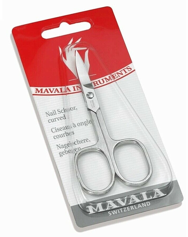 Nagelschere gebogen - Mavala Manicure Curved Nail Scissors — Bild N1