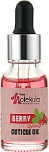 Düfte, Parfümerie und Kosmetik Nagelhautpflegeöl mit Erdbeere - Nails Molekula Professional Cuticle Oil