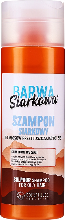 Antibakterielles Shampoo mit Schwefel - Barwa Special Sulphur Antibacterial Shampoo