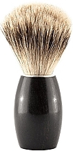 Rasierpinsel Ebenholz - Dovo Shaving Brush Ebony — Bild N1