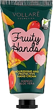 Düfte, Parfümerie und Kosmetik Handcreme mit Mangobutter und Aloe Vera - Vollare Vegan Fruity Hands Hand Cream