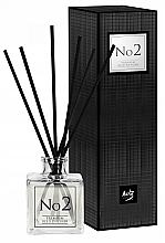 Düfte, Parfümerie und Kosmetik Raumerfrischer Amber- und Patschuliblüte - Bispol Premium No2 Reed Diffuser 