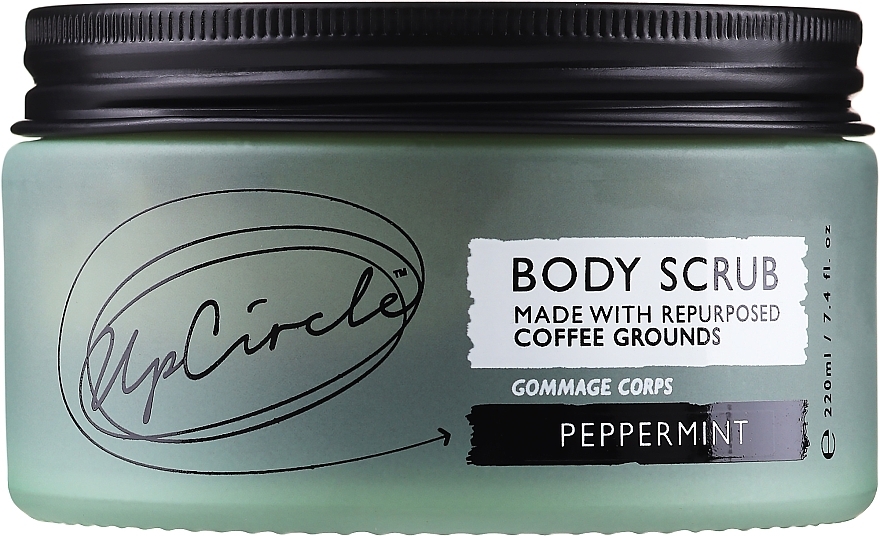 Kaffee-Körperpeeling mit Pfefferminze - Upcircle Coffee Body Scrub With Peppermint — Bild N2