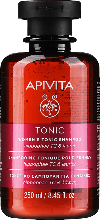 Tonisierendes Shampoo mit Sanddorn und Lorbeer - Apivita Women’s Tonic Shampoo — Bild N1